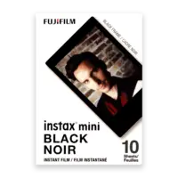 Fujifilm Instax Mini Film, Black (10 Exposures)