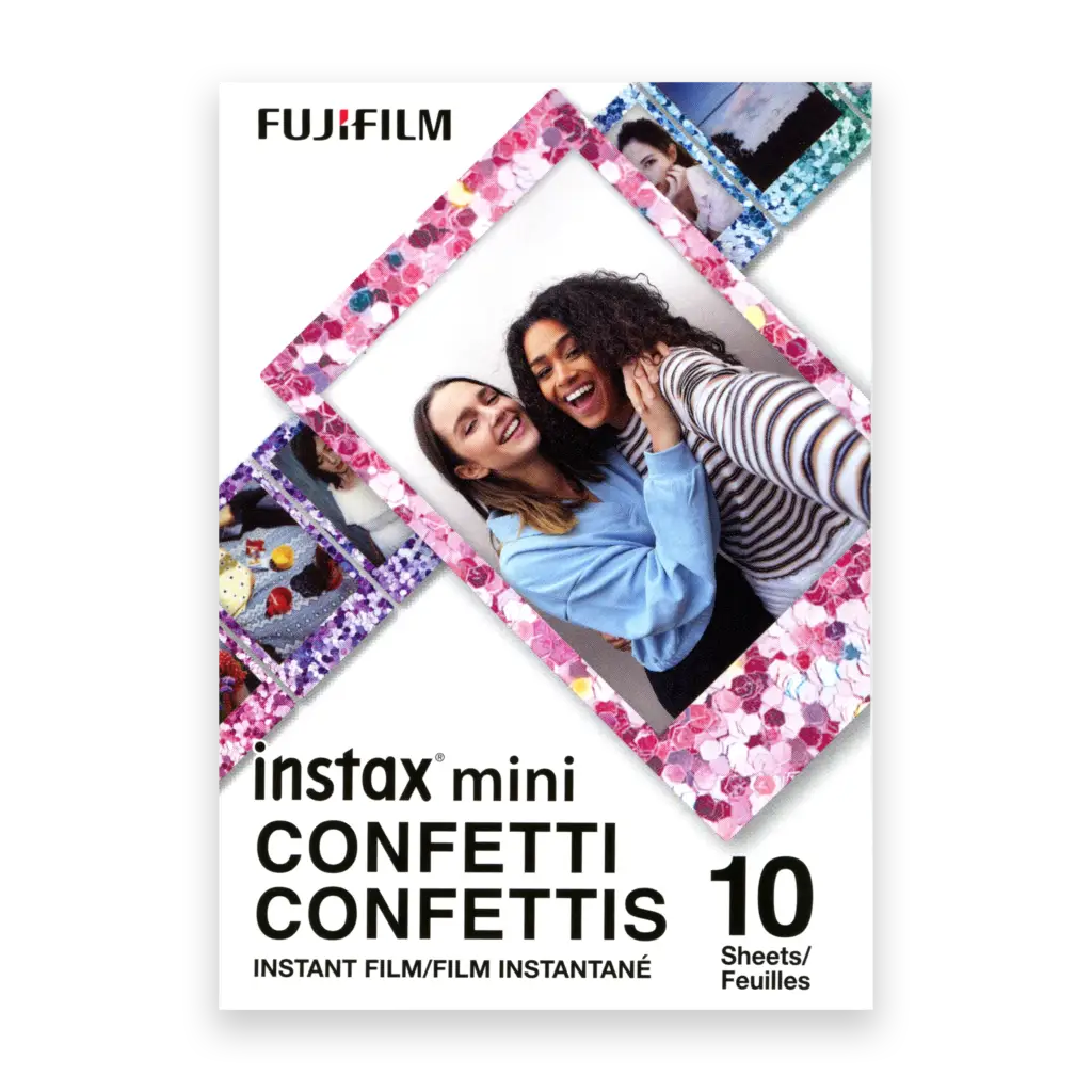 Fujifilm Instax Mini Film, Confetti (10 Exposures)