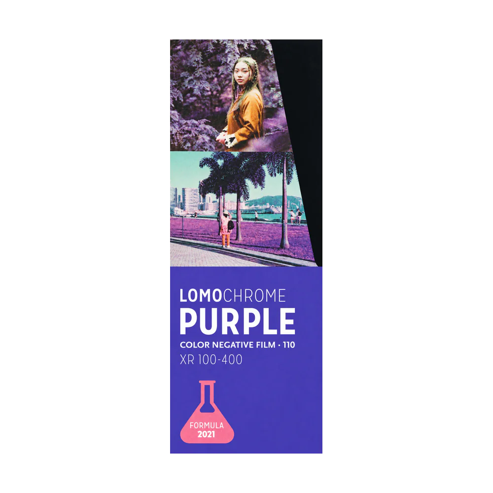 Lomography LomoChrome Purple 110 Color Negative Film — 24 Exposures