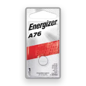 Energizer A76 Battery – 1.5V LR44 Alkaline (1 Pack)