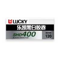 lucky film SHD 400 iso B&W 120 medium format film