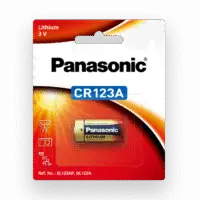 Panasonic CR123A Lithium Battery (3V)