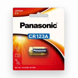 Panasonic CR123A 3V Lithium Battery