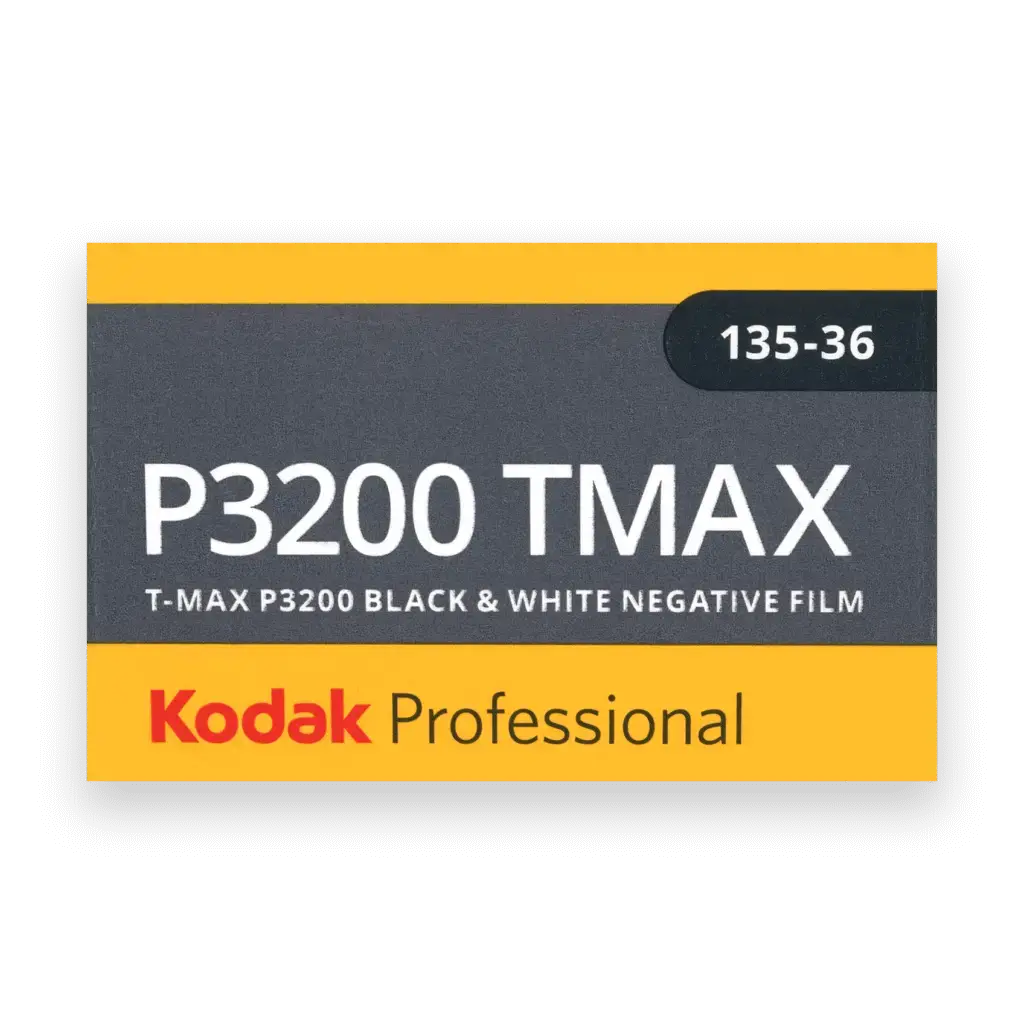 Kodak Professional T-Max P3200 35mm Black & White Film — 36 Exposures