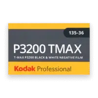 Kodak TMAX P3200 35mm film box