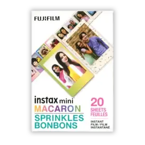 FUJIFILM instax mini Macaron & Sprinkles frames — 20 Exposures