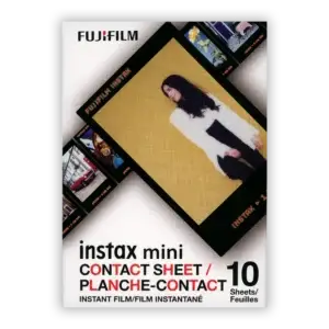 FUJIFILM instax mini Contact Sheet frame — 10 Exposures