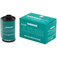 Harman Azure ISO 125 film roll and box