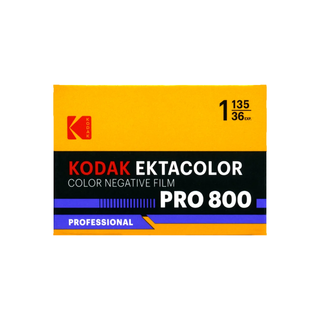 Kodak Ektacolor Pro 800 35mm Color Negative Film — 36 Exposures