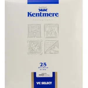 Kentmere VC Select Fine-Lustre Darkroom Paper — 8x10 in, 25 Sheets