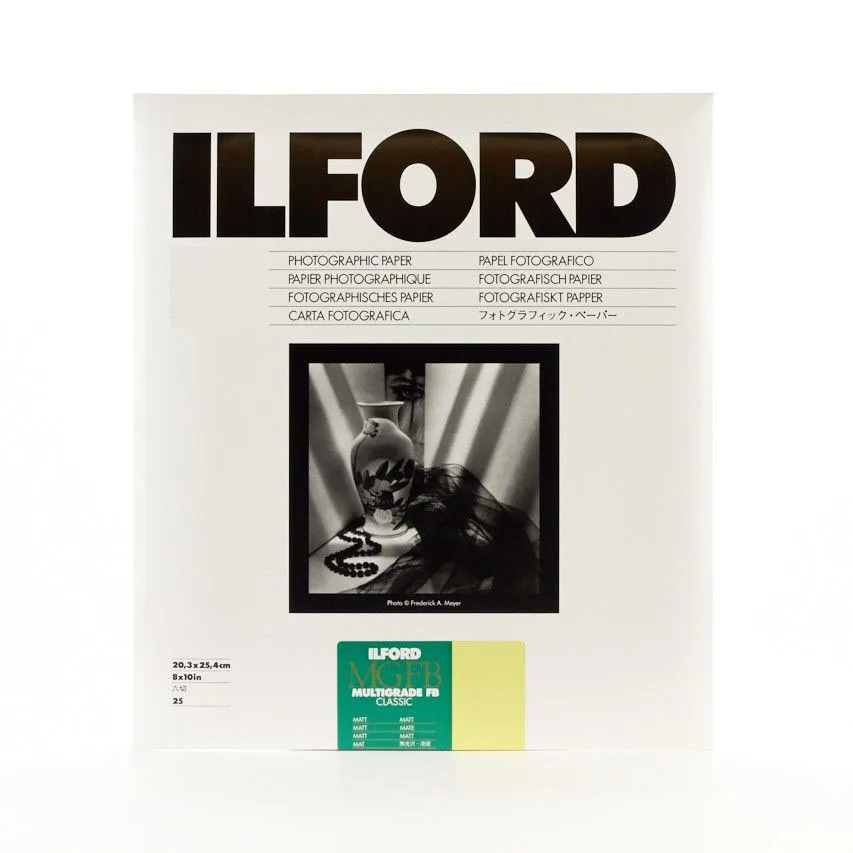 ILFORD MULTIGRADE FB Classic Matt Darkroom Paper — 16x20 in, 10 Sheets