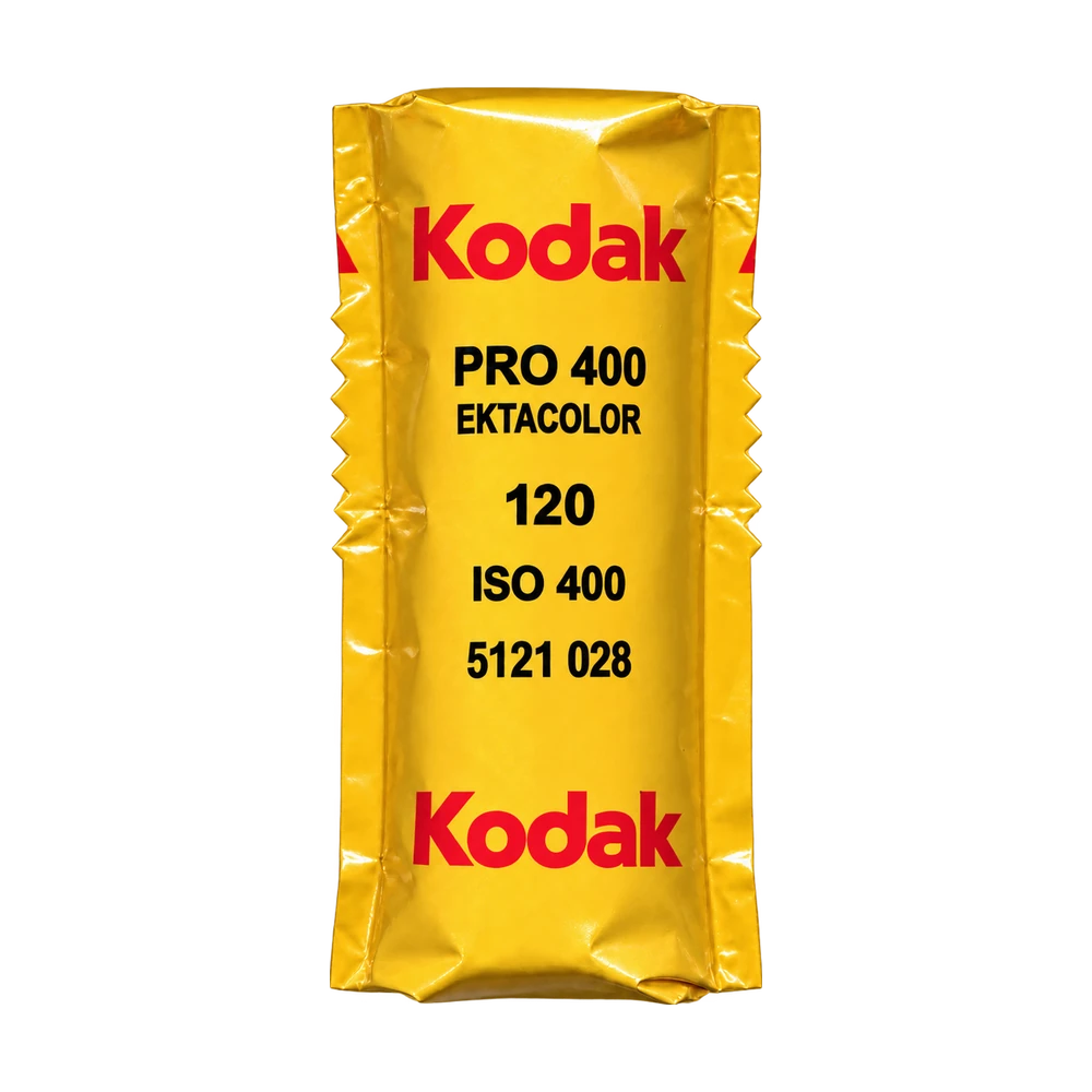 Kodak Ektacolor Pro 400 120 Color Negative Film — Single Roll