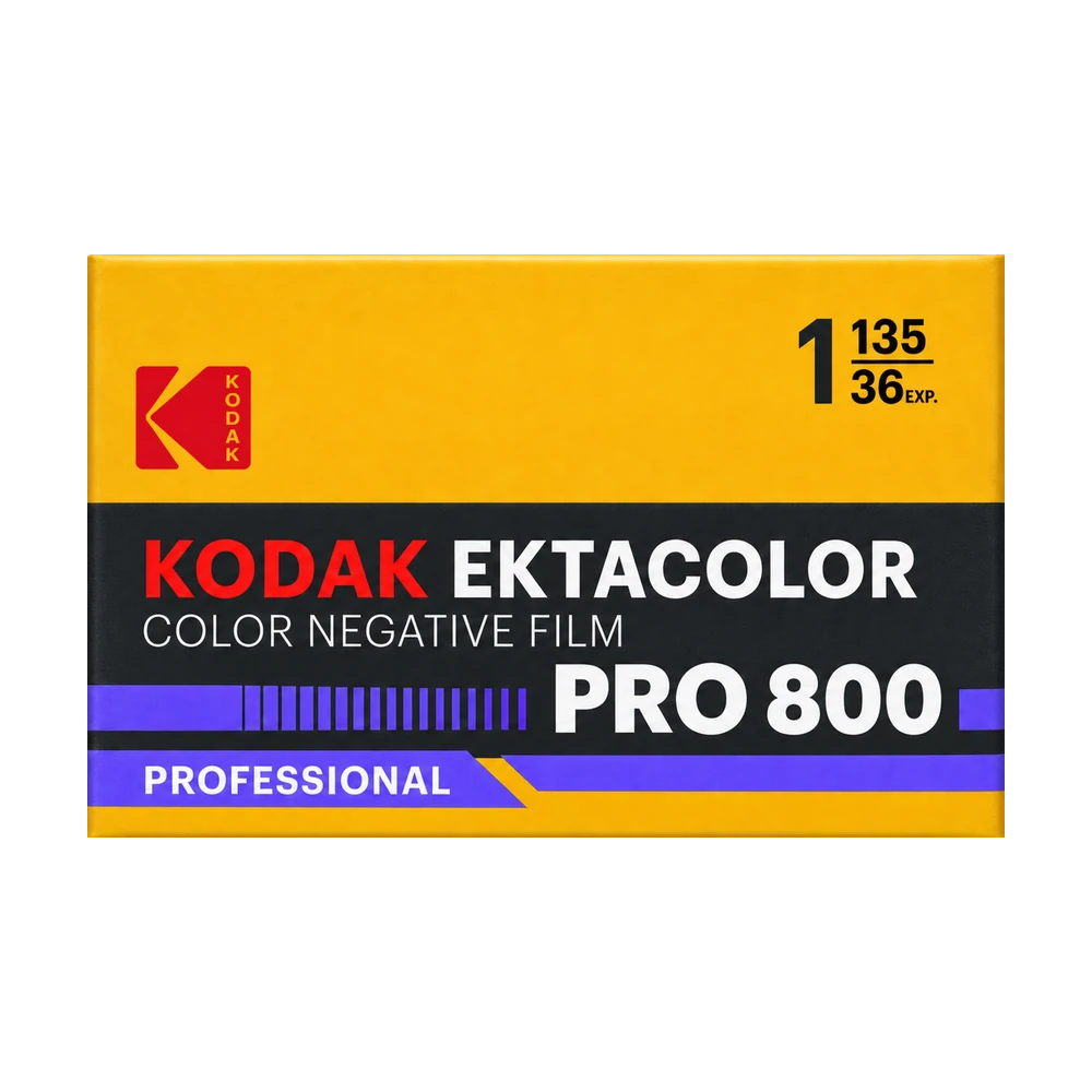 Kodak Ektacolor Pro 800 35mm Color Negative Film — 36 Exposures