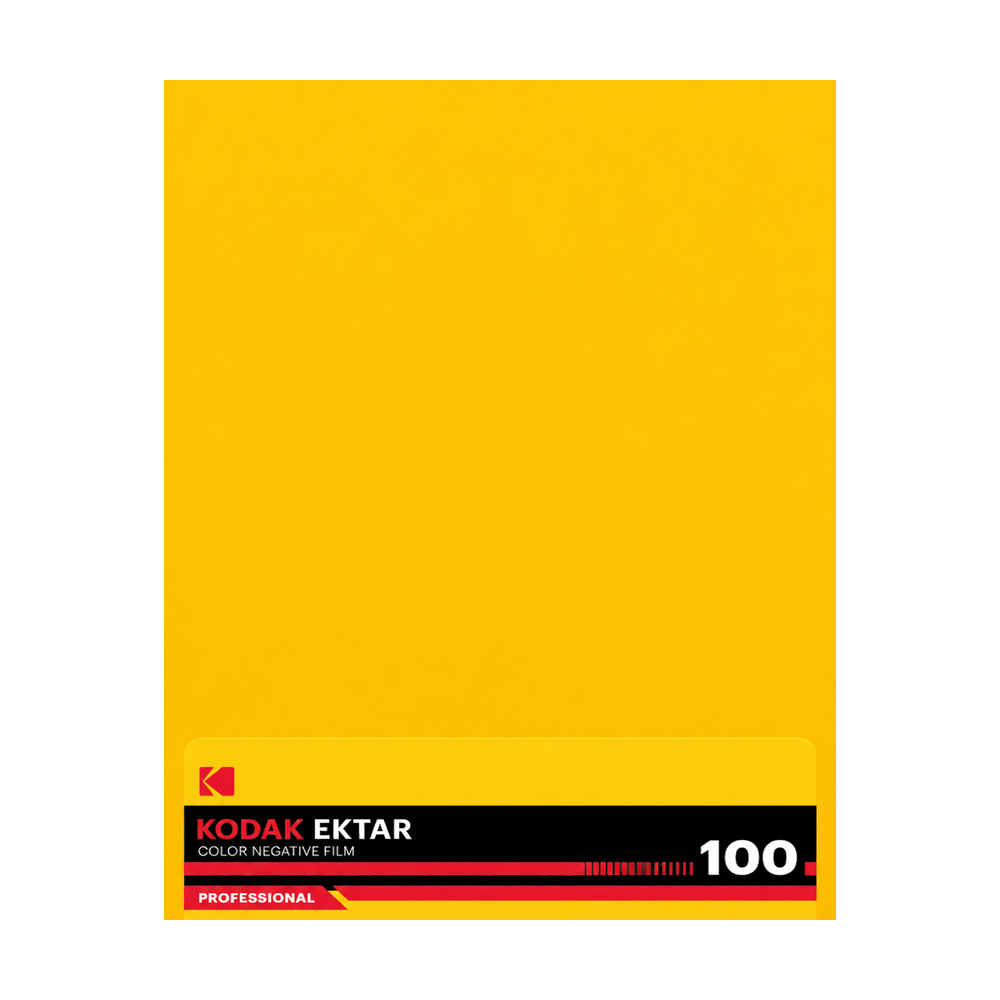 Kodak Professional Ektar 100 4×5 Color Negative Film — 10 Sheets