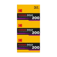 Kodak Gold 200 35mm Color Negative Film — 3 Rolls, 36 Exposures Each