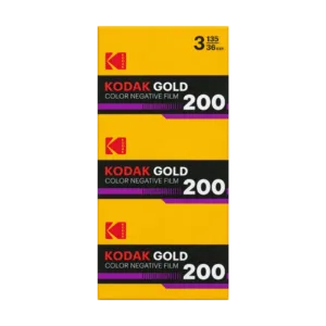 Kodak Gold 200 35mm Color Negative Film — 3 Rolls, 36 Exposures Each