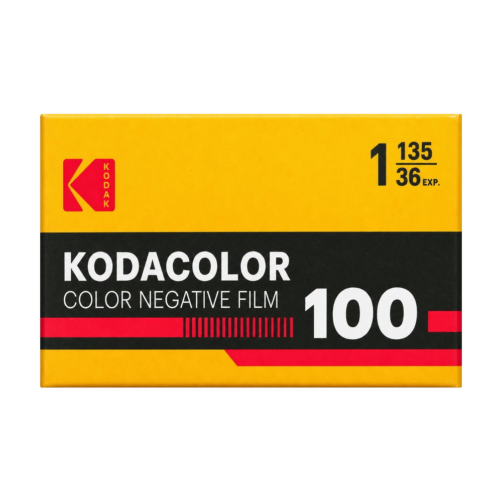 Kodak Kodacolor 100 35mm Color Negative Film — 36 Exposures