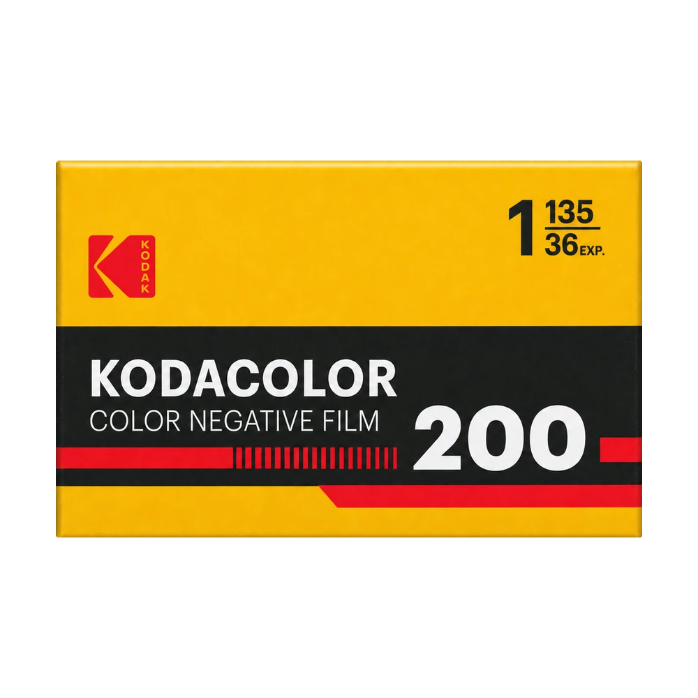 Kodak Kodacolor 200 35mm Color Negative Film — 36 Exposures