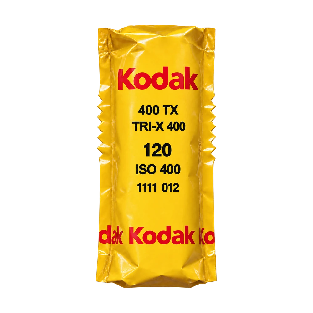 Kodak Professional Tri-X 400 120 Black & White Film — Single Roll
