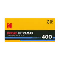 Kodak UltraMax 400 35mm Color Negative Film — 3 Rolls, 24 Exposures Each