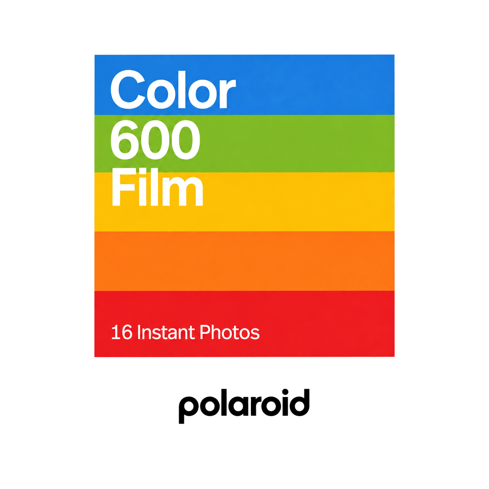 Polaroid Color 600 Instant Film Double Pack — 16 Photos