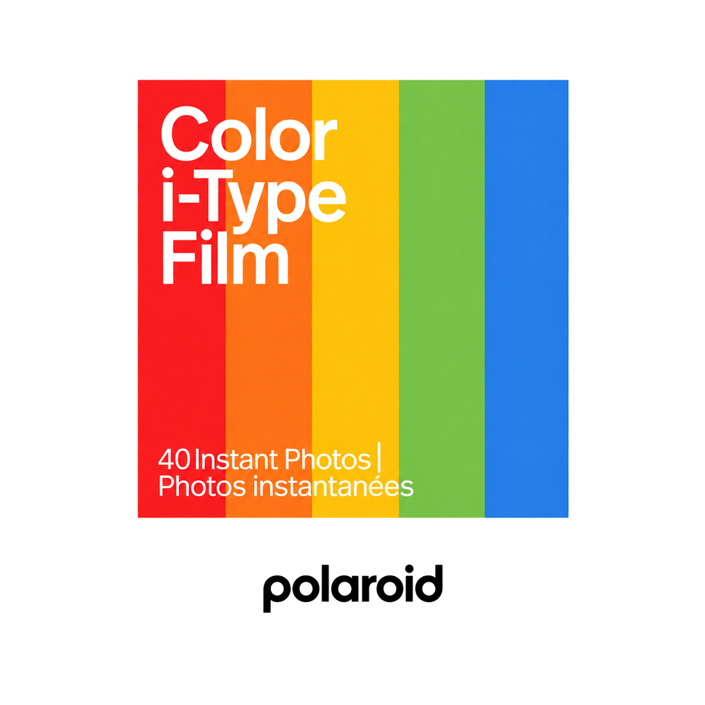 Polaroid Color i-Type Instant Film Five Pack — 40 Photos