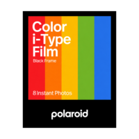 Polaroid Color i-Type Black Frame Instant Film — 8 Photos