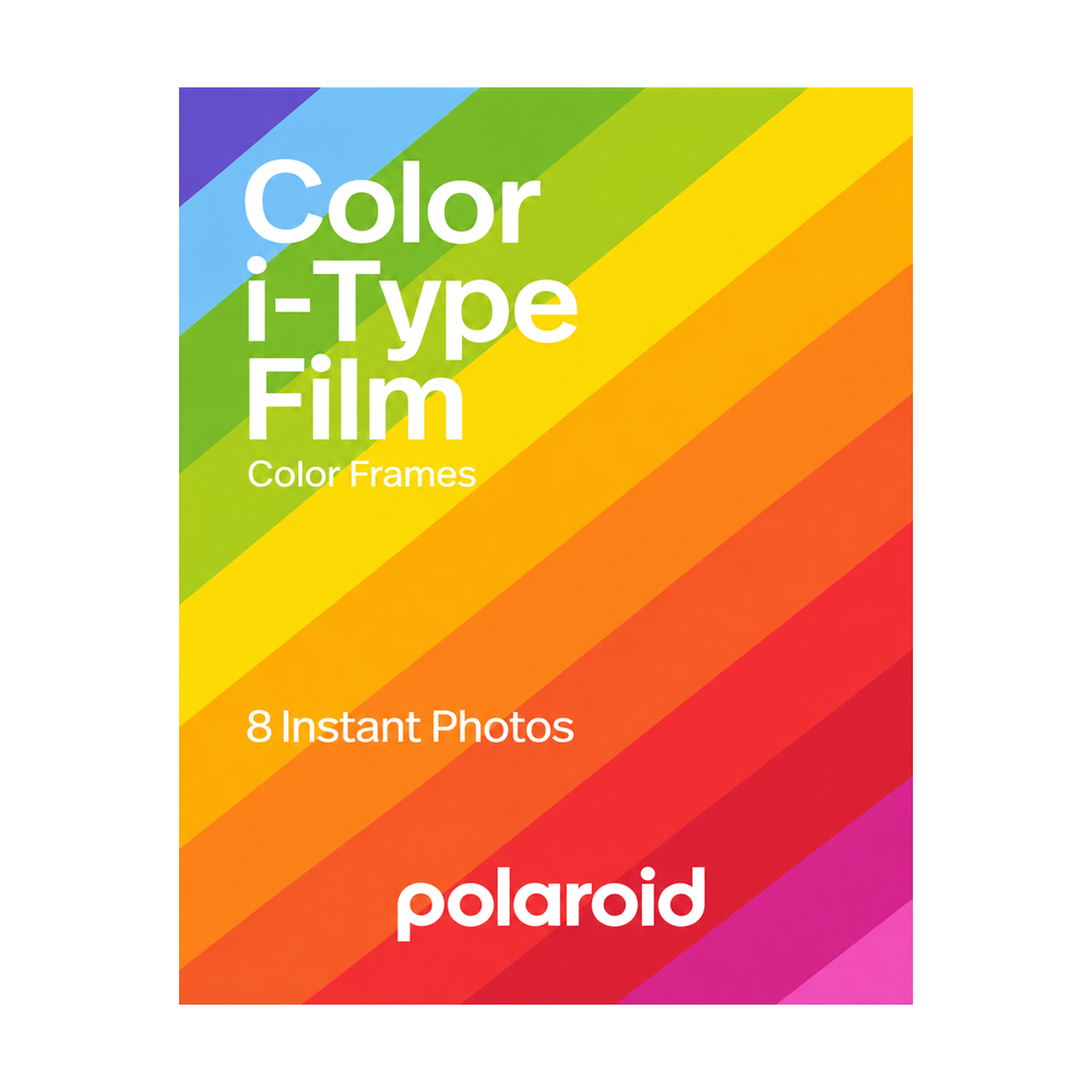 Polaroid Color i-Type Color Frames Instant Film — 8 Photos