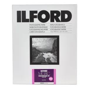 ILFORD MULTIGRADE RC Deluxe Glossy Darkroom Paper — 8x10 in, 25 Sheets