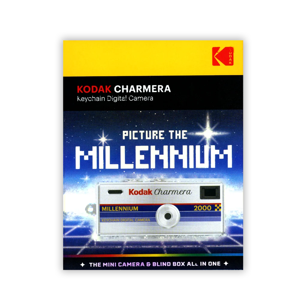 Kodak Charmera keychain digital camera — Millennium edition blind box